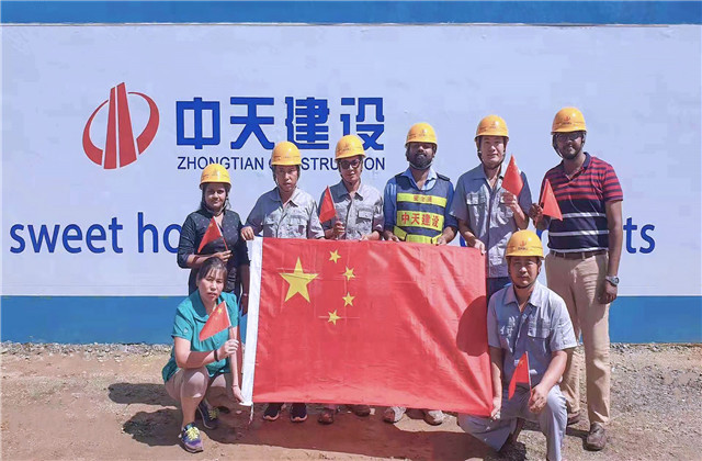 排除萬難！中天斯里蘭卡富麗凱廠房項目提前交付